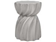 Algua Accent Side Table Grey