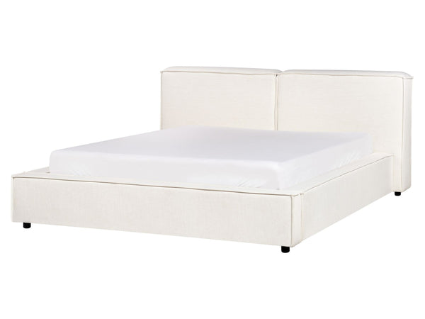 Bed Fabric 160 x 200 cm (EU King Size) Off-White Linards
