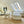 Caoria Accent Side Table Off-White Terazzo Effect