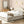 Caffi Accent Side Table Off-White Terazzo Effect