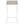 Messina Garden Side Table Light Wood and White