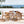 Fornelli Garden Dining Set 6 Seater Acacia Wood Brown