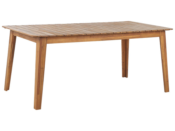 Fornelli Garden Dining Set 6 Seater Acacia Wood Brown