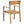 Fornelli Garden Dining Set 6 Seater Acacia Wood Brown