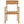 Fornelli Garden Dining Set 6 Seater Acacia Wood Brown