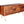 Dark Wood & Gold Plasma Retro Media TV Unit 2 Door 2 Shelf