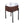 Opal Mango Wood Bedside Table With Marble Top & Metal Legs