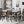 Dining Set GEORGIA Wood Brown/ Black 6 Seater