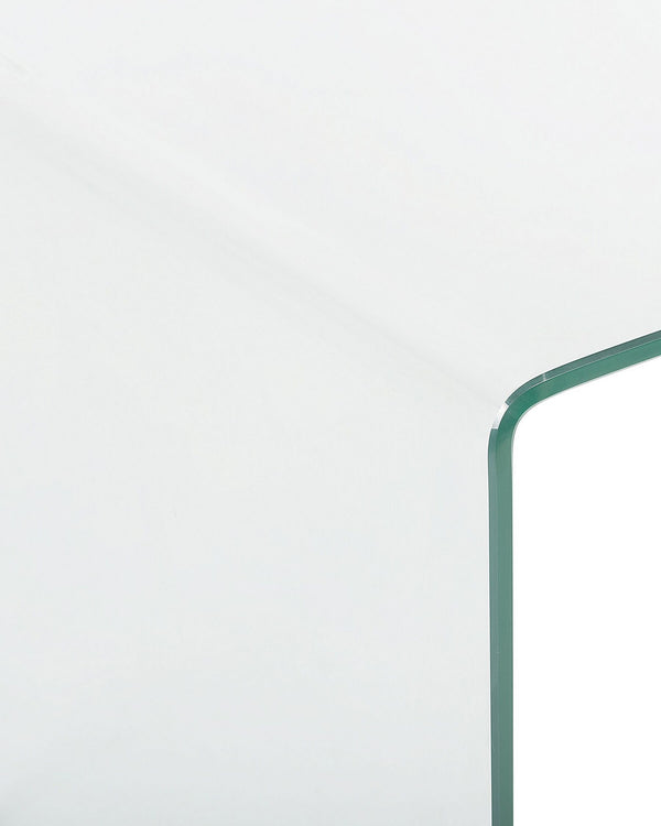 Console Table Kendall Tempered Glass Transparent