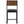 Dining Set BURTON Brown/ Black 4 Seater