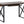 Home Office Desk 120 x 60 cm Dark Wood Darby