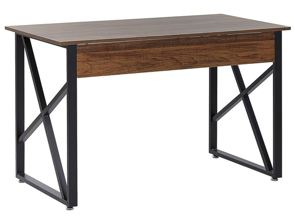 Home Office Desk 120 x 60 cm Dark Wood Darby