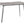 Dining Table GREYTON White 120 cm 70 cm