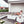 Garden Lounge Set with Table 8 Seater XXL Right Hand Modular PE Rattan White