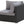 Garden Corner Sofa with Table 4 Seater SANO Right Hand Modular PE Rattan Black