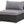 Garden Corner Sofa with Table 4 Seater SANO Right Hand Modular PE Rattan Black