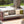 Garden Sofa 3 Seater Trani Modular Certified Acacia Wood Dark Red