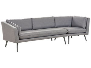 Garden Sofa 3 Seater LORETELLO Right Hand Grey