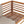 Garden Sofa 3 Seater Trani Modular Certified Acacia Wood Light Brown