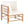 Garden Lounge Set with Table 4 Seater CERRETO Bamboo Wood Off-White