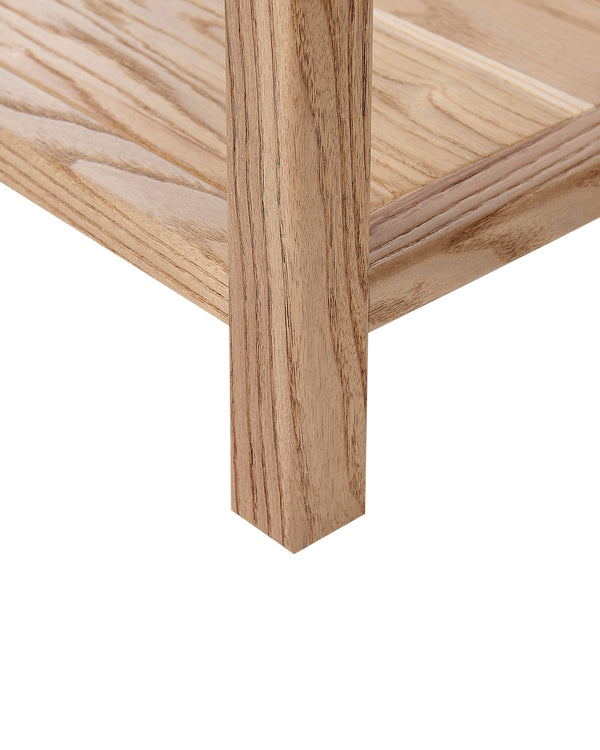 Console Table SALTON Wood Light Brown