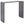 Console Table Kendall Tempered Glass Black
