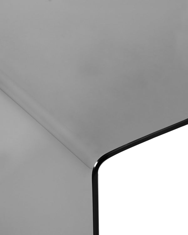 Console Table Kendall Tempered Glass Black
