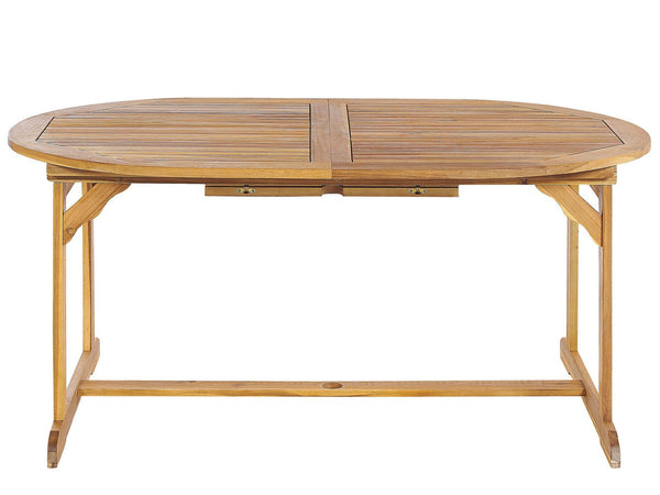 Maui II Garden Dining Set 8 Seater with Cushions Acacia Wood Dark Red