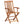 Maui II Garden Dining Set 8 Seater with Cushions Acacia Wood Dark Red